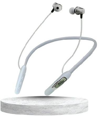 Ovista White Ferrari 80 Hours Wireless Bluetooth Neckband