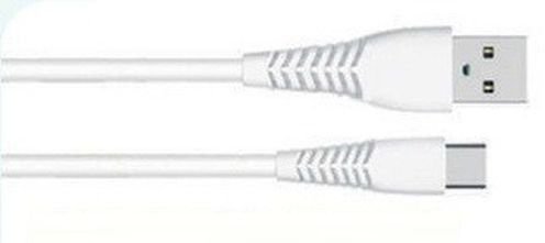 White USB Type Charging Cable