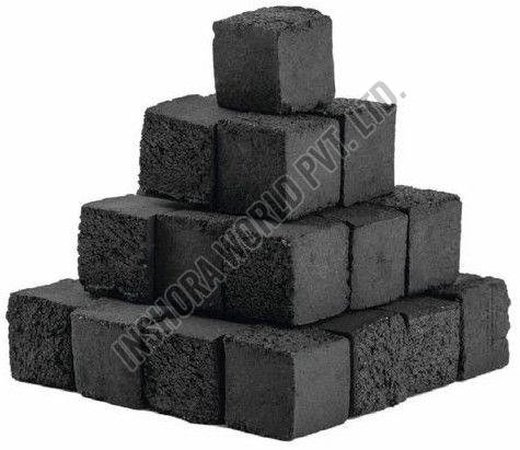 8mm Cube Shape Charcoal Briquettes