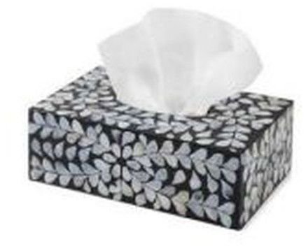 Mother of Pearl Inlay Tissue Box