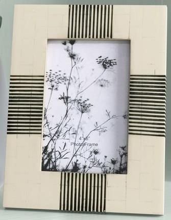 Vintage Style Bone Inlay Frame