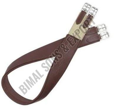 Brown Leather Horse Saddle Girth