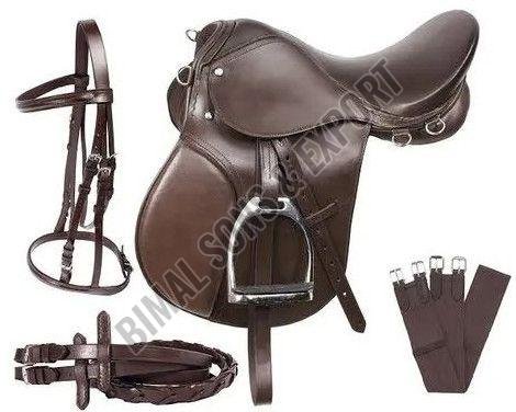 Complete Horse Saddle Set with Accessories