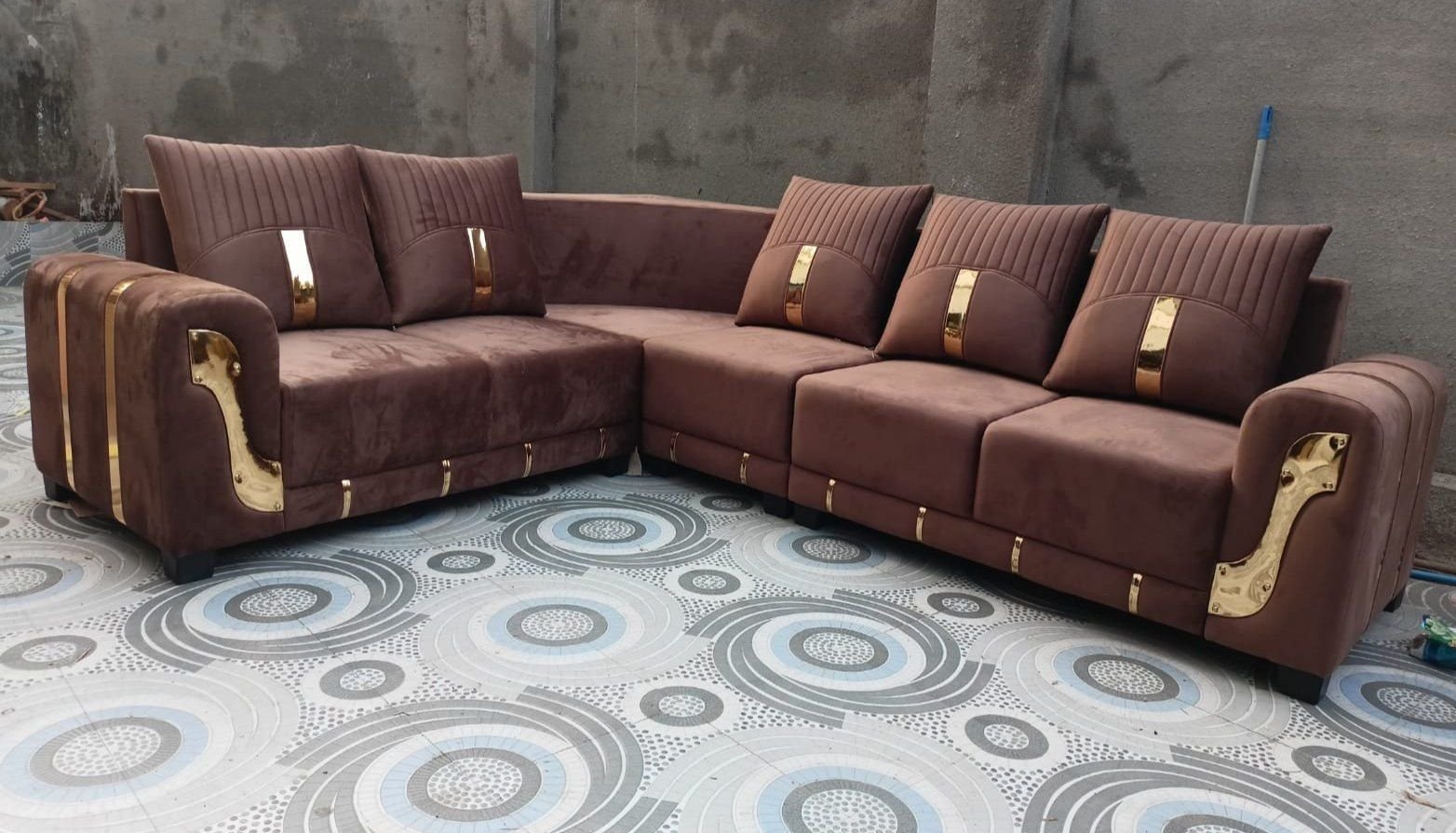 Modern 6 Seater Sofa Set