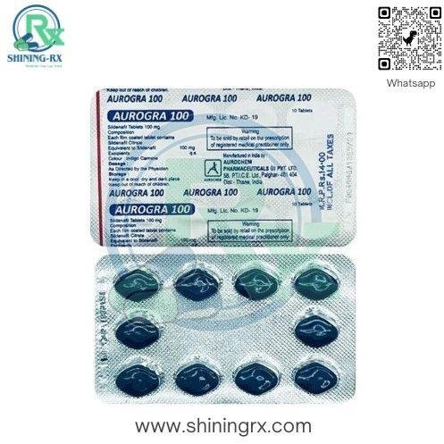 Aurogra 100mg Tablets