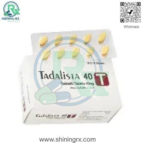 Tadalista 40mg Tablets