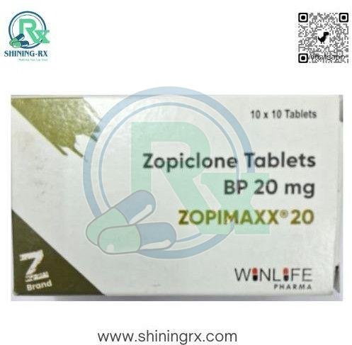 Zopimaxx Zopiclone 20mg Tablets