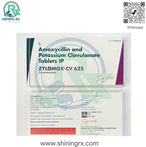 Zylomox CV 625 Tablets