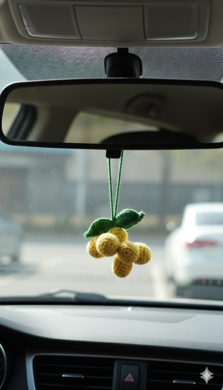 Handmade Crochet Keychain