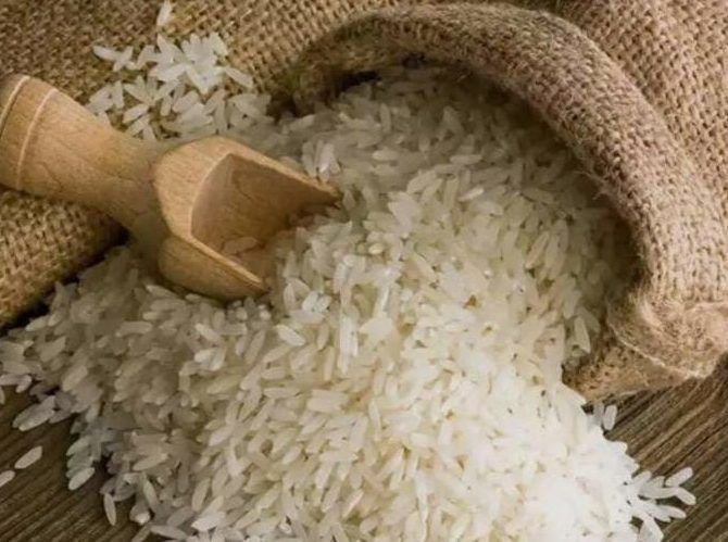 White Sella Basmati Rice