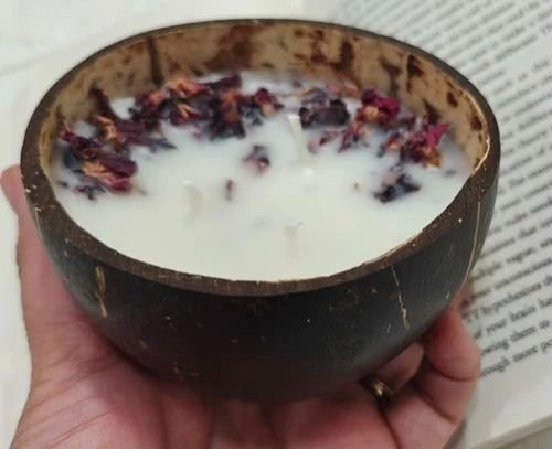 Coconut Shell Soy Candle