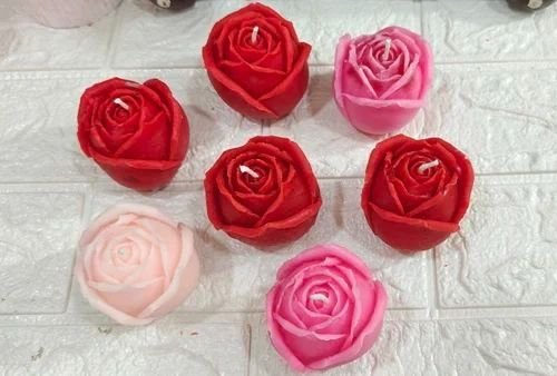 Grand Rose Blossom Soy Candle