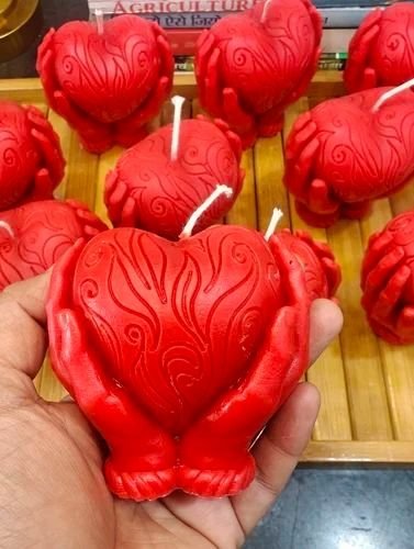 Heart in Hands Soy Candle