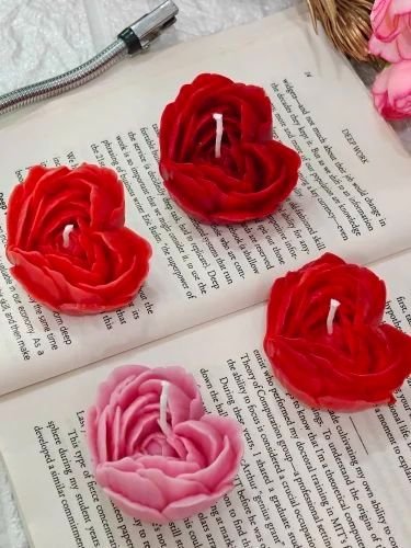 Velvet Rose Art Candle