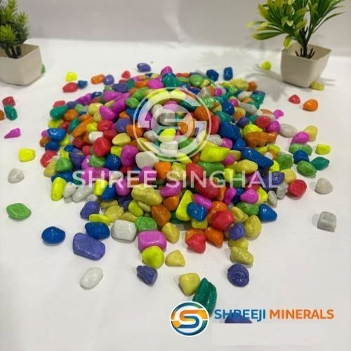 Colorful Marble Pebbles
