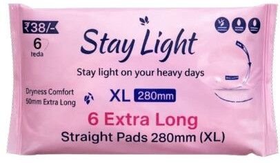 Stay Light 280mm Drynet Sanitary Pad