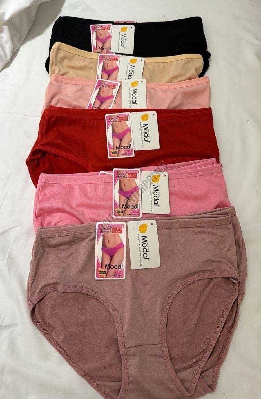 Colored Plain Women Pantie