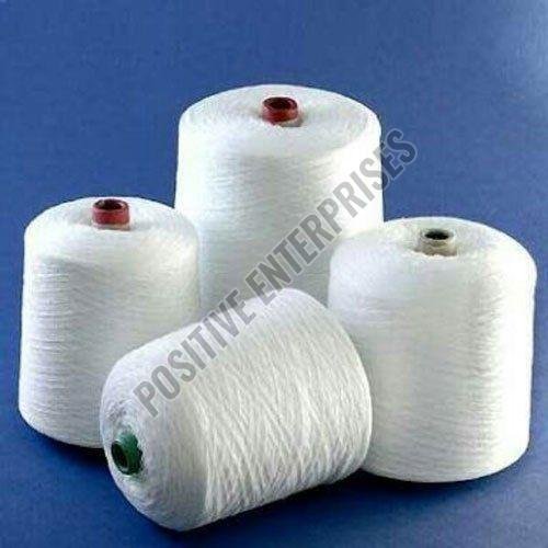 Raw White Cotton Yarn