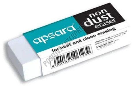 White Apsara Eraser