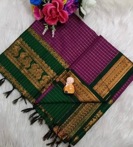 Designer Handloom Cotton Saree