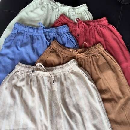 Linen Drawstring Pants Linen Drawstring Pants