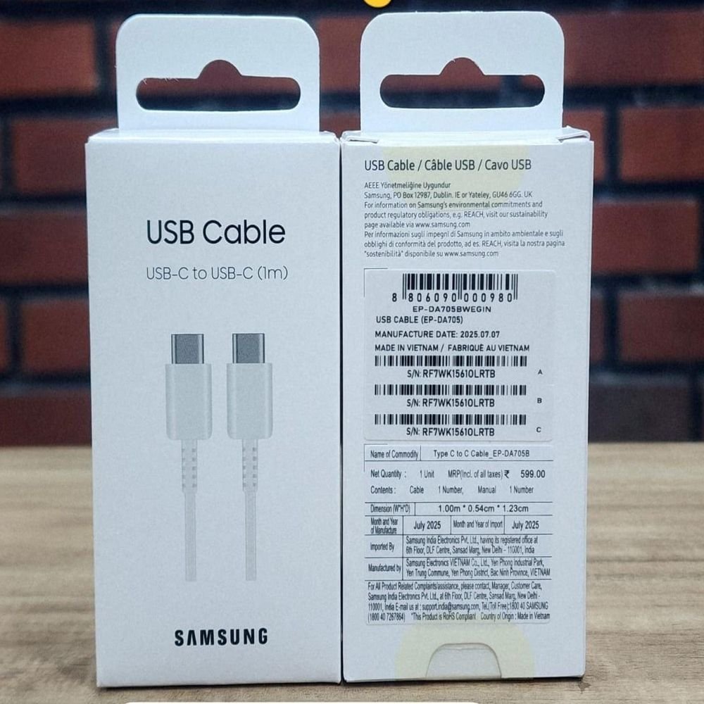 Samsung USB C to C Data Cable