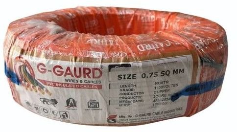 G-Gaurd 0.75 Sqmm Copper Cable