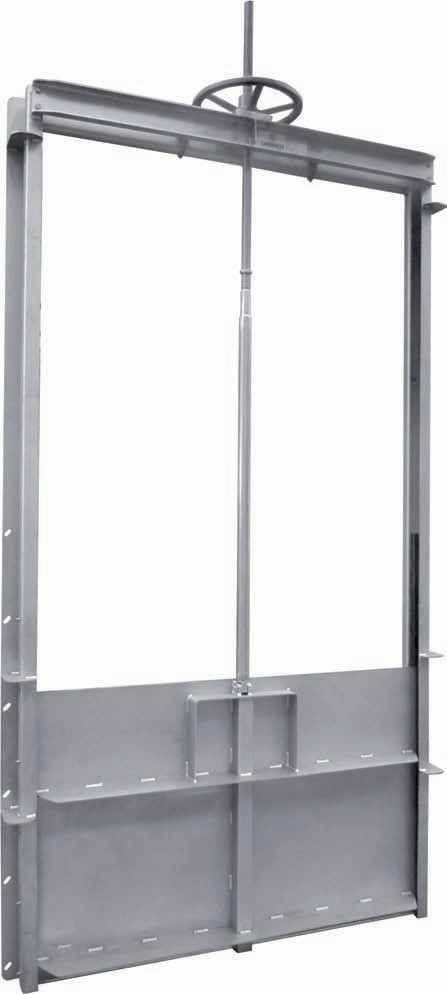Aluminium Open Channel Sluice Gate