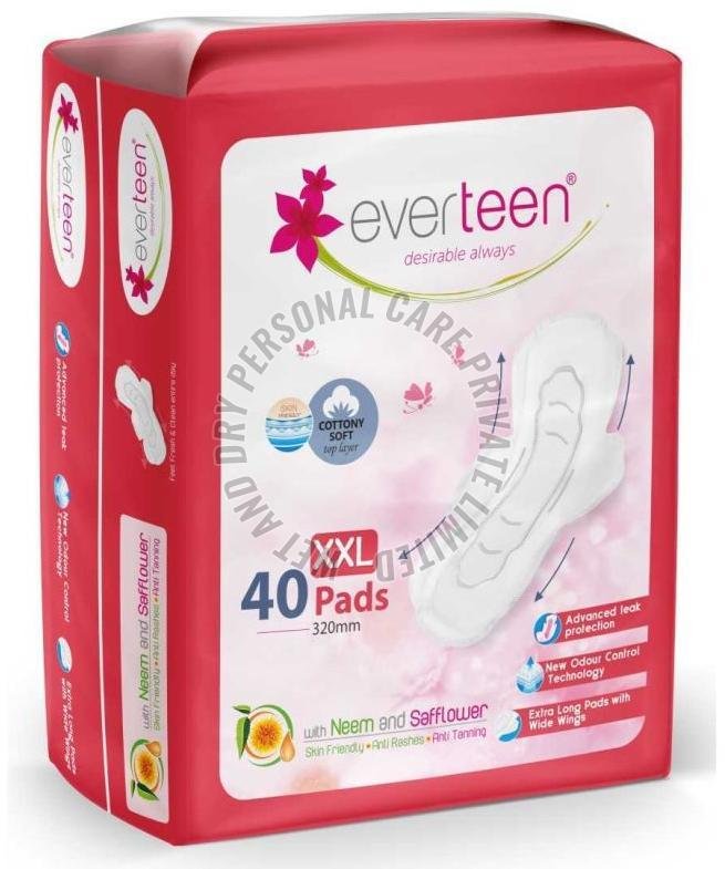 Everteen XXL Soft Neem Safflower Sanitary Pads