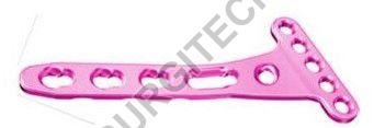 2.4/2.7mm Locking Volar Juxta-Articular Distal Radius Plate with 5 Head Holes
