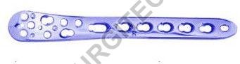 3.5mm Locking Medial Distal Tibia Plate Without Tab