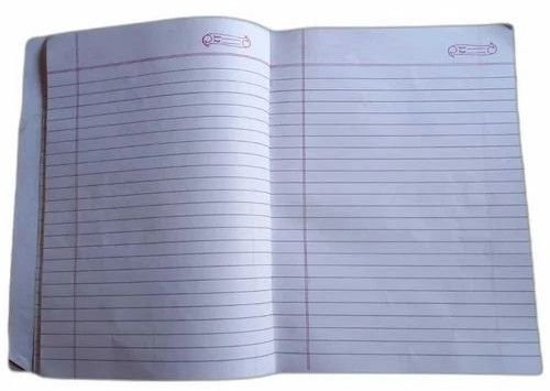 132 Pages Premium Ruled Smooth Paper Classroom Study Notebook