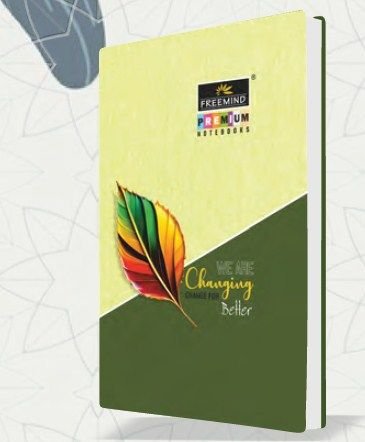 College & Office Writing 120 Pages Hardbound Notebook