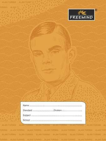 Famous Inventor Brown Cover 24 Pages School Notebook