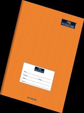 Plain Brown Cover 24 Pages School Notebook