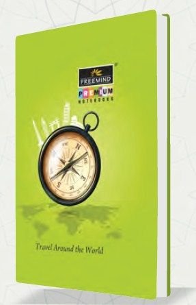 Travel & Inspiration 120 Pages Casebound Notebook