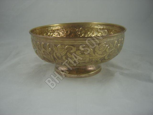 Brass Designer Bowl
