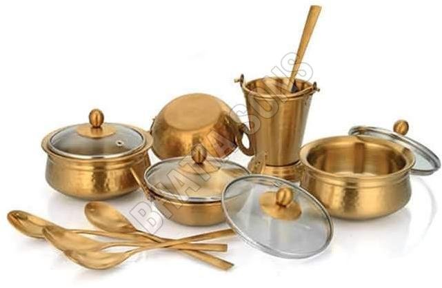 Brass Dinner Set