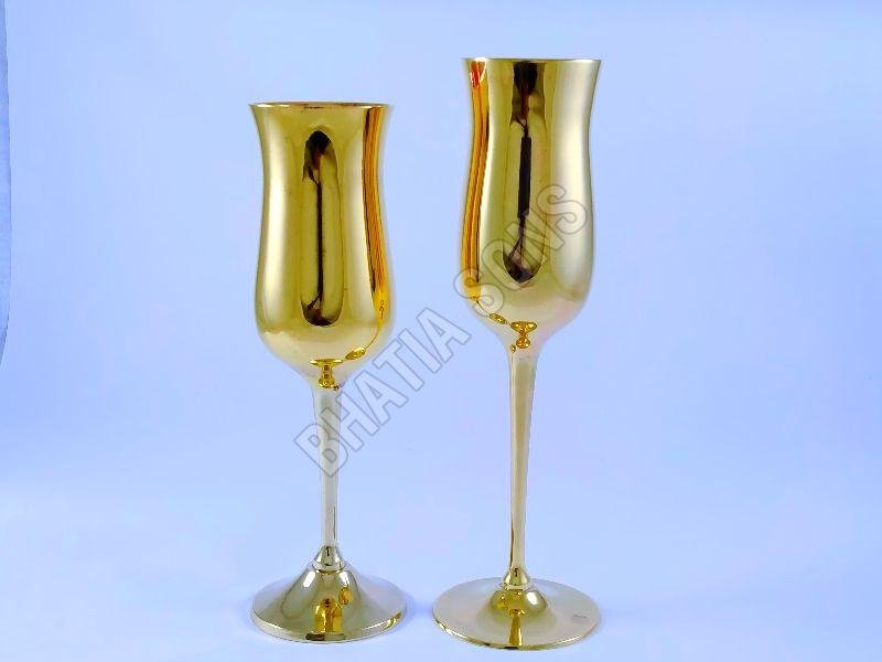 Brass Goblet Flute