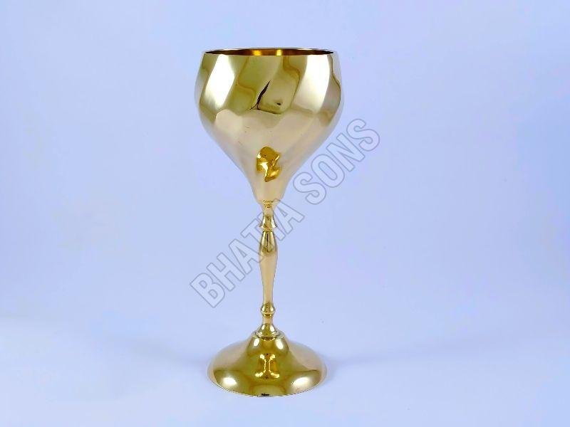 Brass Wine Glass