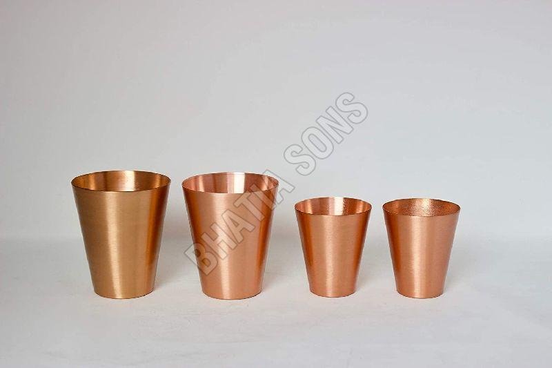 Copper Tumbler Set