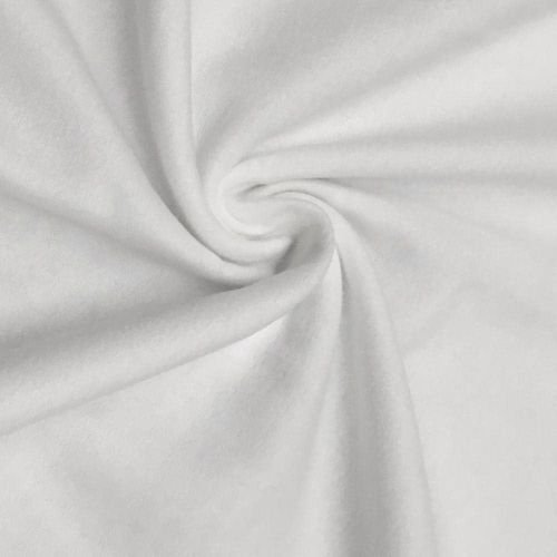 Bleached Flannel Fabric