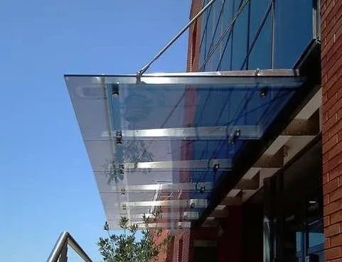 Exterior Glass Canopies
