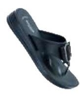 Black Ladies PU Slippers