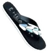 Bounce Black Comfort Ladies Slippers