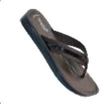 Roma Brown Ladies PU Slippers