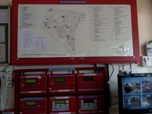 Repeater Panel Fire Alarm System