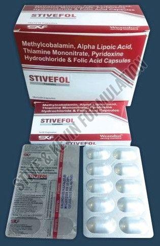 Stivefol OD Methycobalamin Alpha Lipoic Acid and Folic Acid Capsule