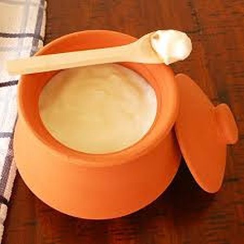 Clay Curd Pot