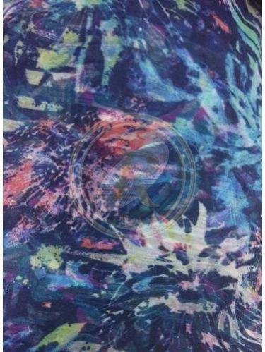 Digital Print Chiffon Fabric